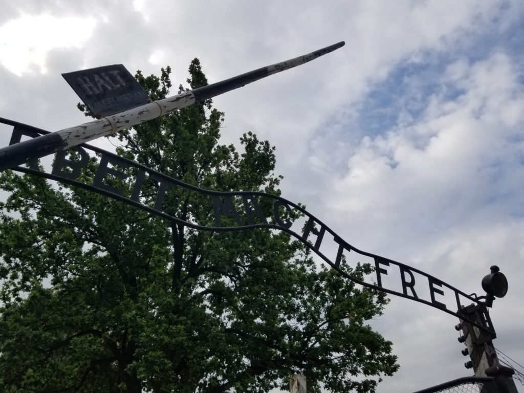 Auschwitz Entrance